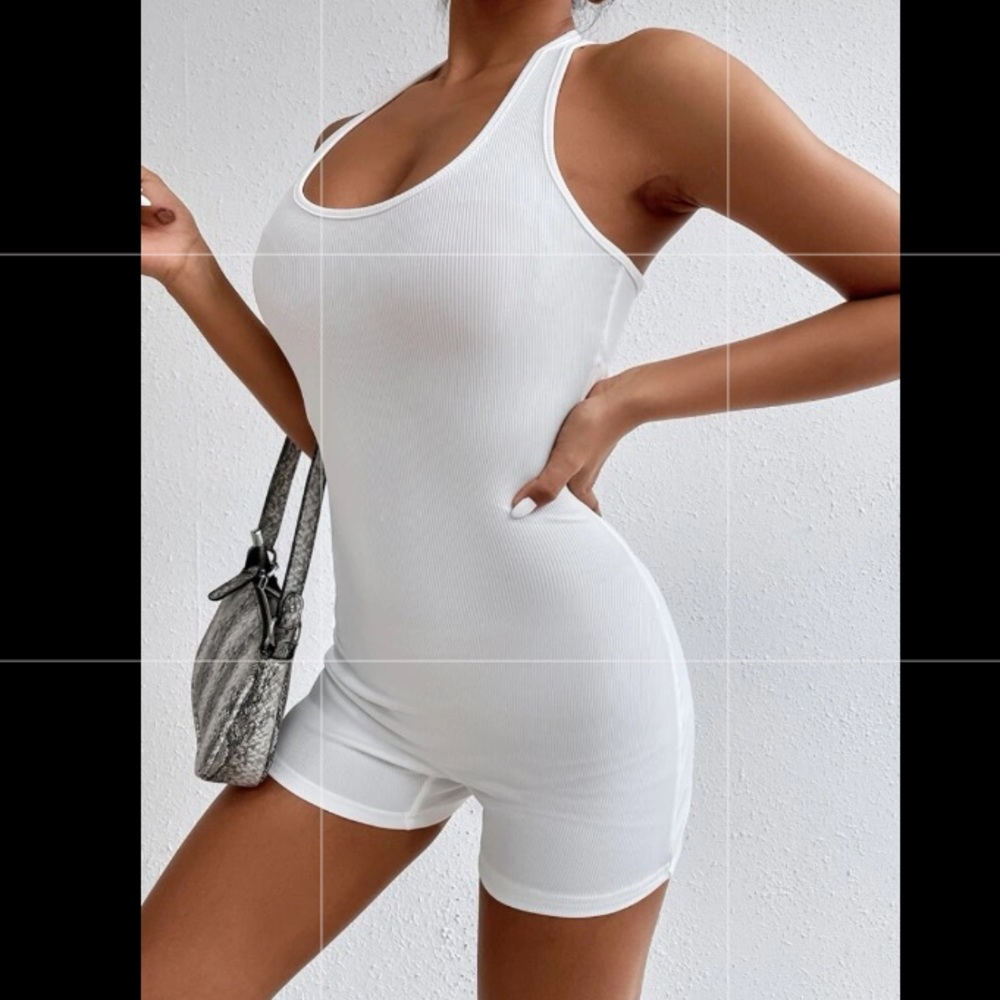 White Romper